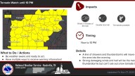 Middle Tennessee under tornado watch as strong storms form to the west