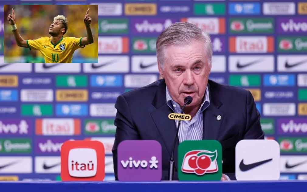 Ancelotti mueve fichas: Neymar fuera de nueva convocatoria de Brasil