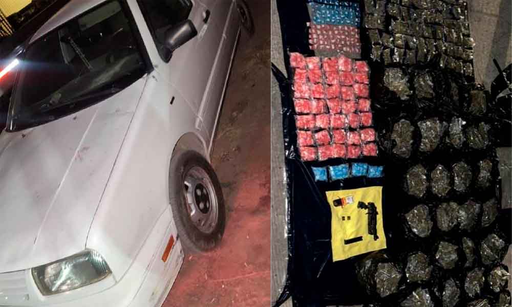 ASEGURAN JETTA CON MÁS DE 4 MIL DOSIS DE DROGA EN LEÓN