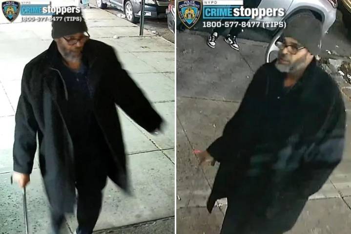 Bearded cane-toting man shoots guy on NYC street