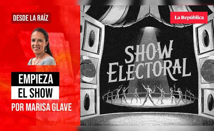 Empieza el show, por Marisa Glave