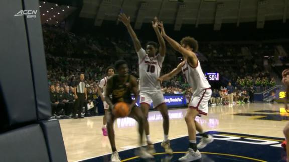 Shrewsbury scores 19, five others in double-digits as Notre Dame takes down Detroit Mercy 102