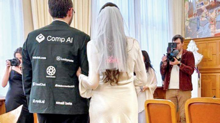 From logo-filled wedding suits to a sheep ring-bearer: quirky love stories