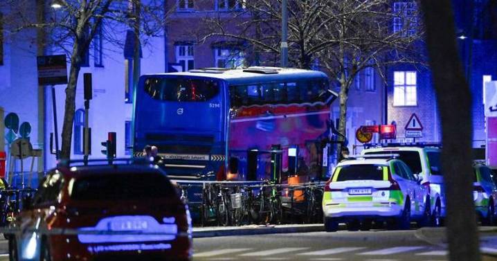Three dead as bus crashes into stop in Stockholm