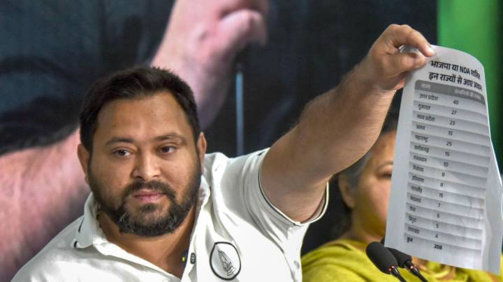 Bihar Assembly Elections 2025: Tejashwi Yadav questions poll body, asks why EC didn’t disclose gender