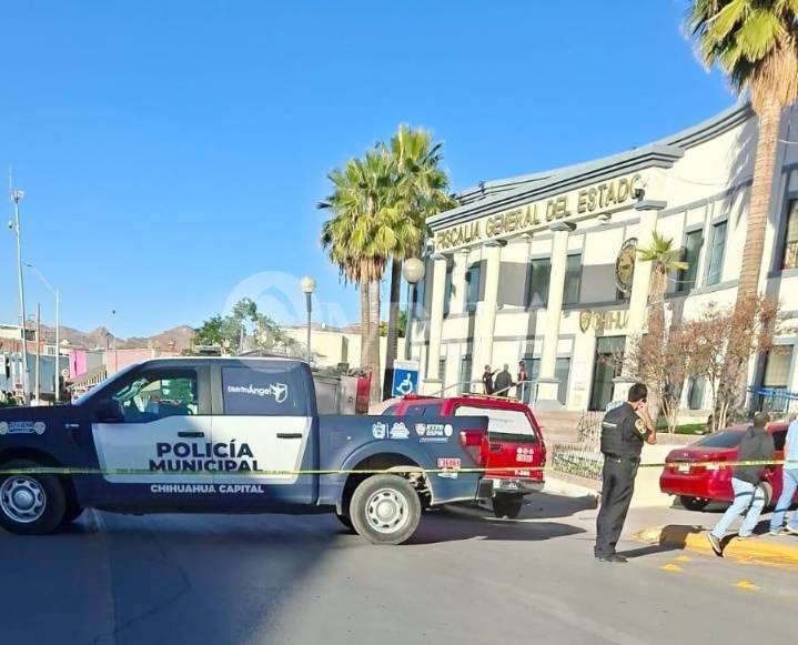 Desalojan Fiscalía General del Estado por presunta fuga de gas