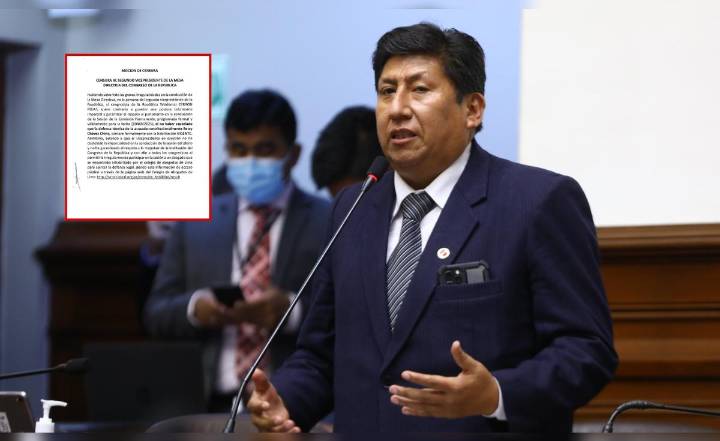 Presentan moción de censura contra Waldemar Cerrón por permitir participación de abogado en caso Betssy Chávez