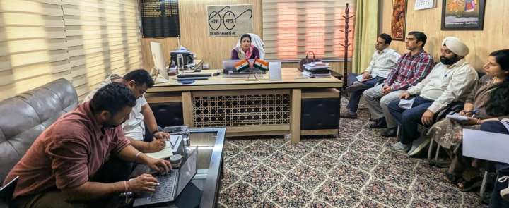 DG reviews rural sanitation initiatives on Ist day of Darbar Move