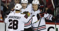 Blackhawks’ Connor Bedard puts on show in Calgary