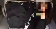 Woman found trapped inside suitcase on bus as she shouts 'thank god'