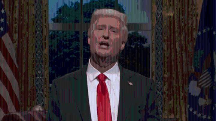 'SNL' Cold Open: Donald Trump Monologues Amid Oval Office Fainting