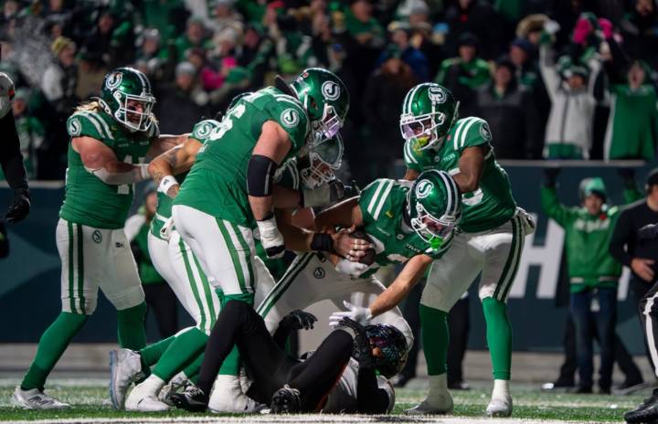 Mosaic Stadium miracle: Tommy Nield touchdown in dying seconds lifts Riders over B.C. Lions to advance to 112th Grey Cup