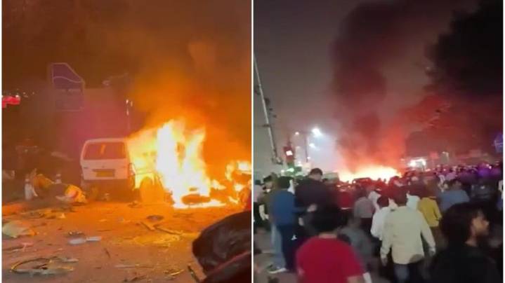 Blast in car near Delhi's Red Fort; one dead, several injured