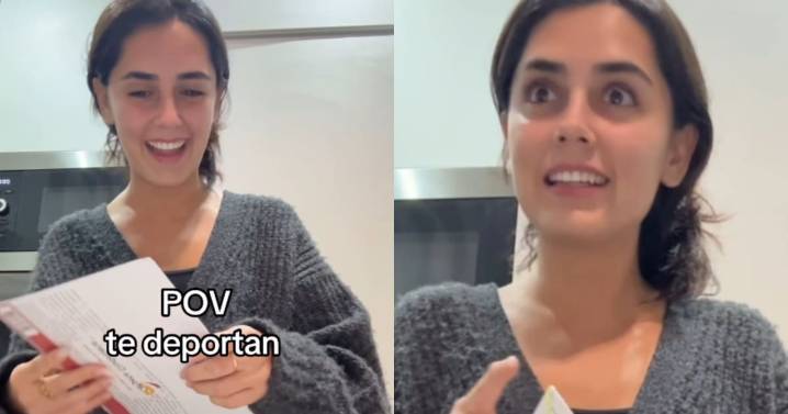 Joven es deportada de España y se vuelve viral al grabarse leyendo la carta sin saber que la estaban expulsando del país