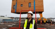 'Life-changing' houses for homeless people arrive at Rutherglen's £3m village
