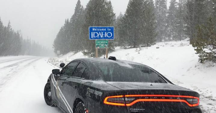 Idaho State Police teaches winter driving skills to help newcomers and new drivers navigate snowy roads safely