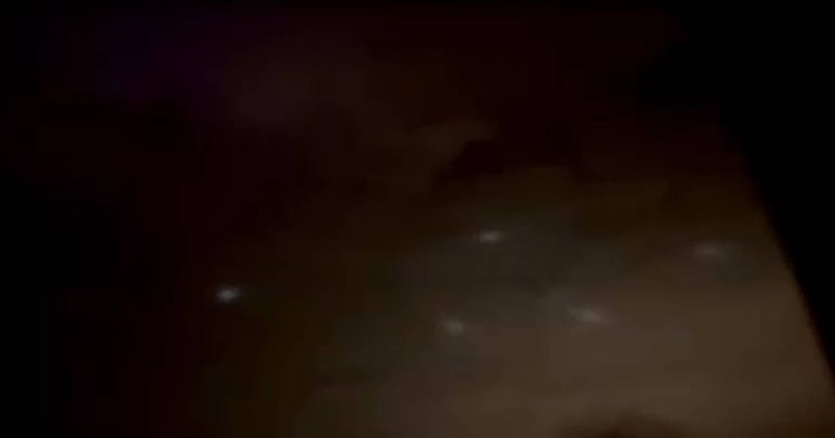 Woman baffled by strange lights in the sky that followed her for miles