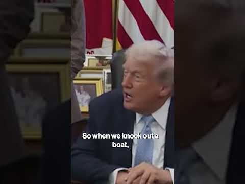 Trump Opens Door to Military Action on Alleged Drug Traffickers in Mexico #shorts