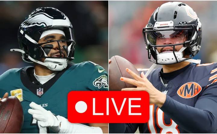 Philadelphia Eagles vs Chicago Bears LIVE: Start time and how to watch! Black Friday in Week 13 of 2025 NFL season