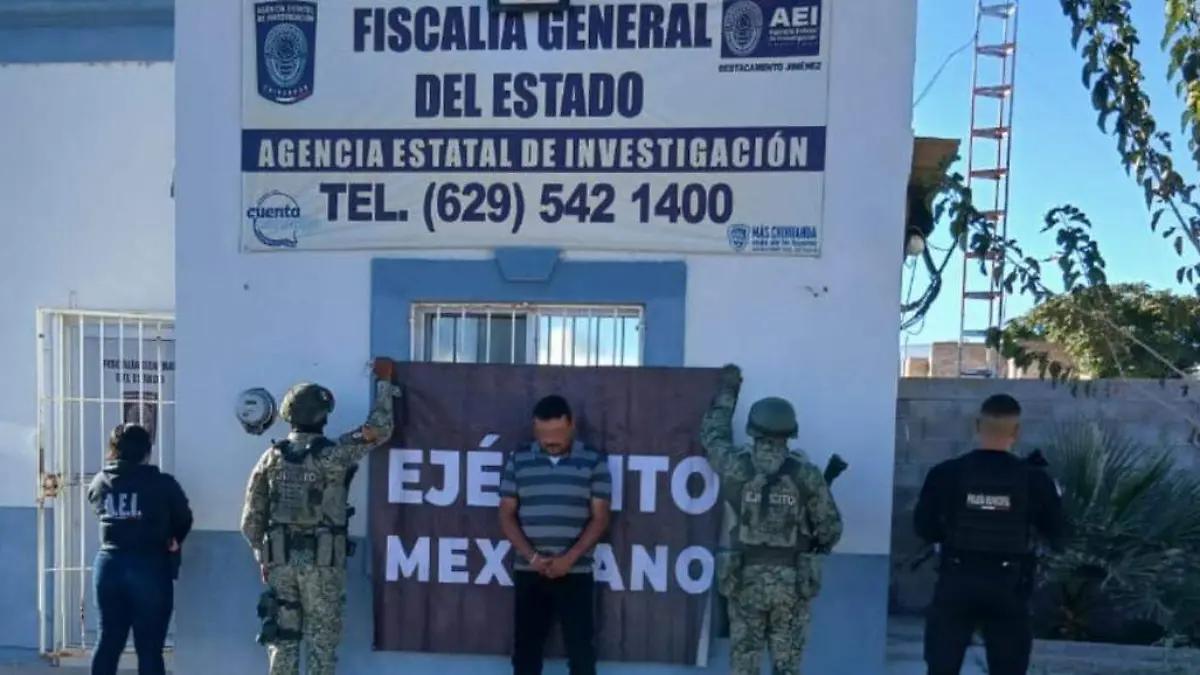 Detiene célula BOI de Jiménez a hombre acusado de fraude