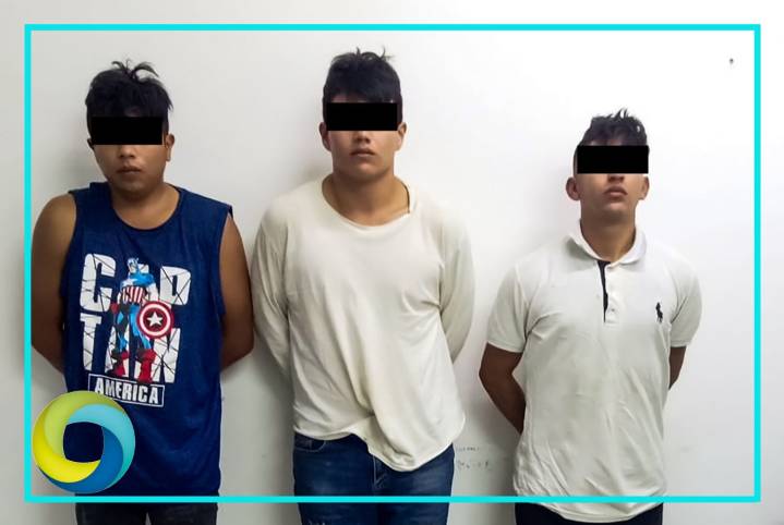 Arrestan a tres hombres por narcomenudeo en Tulum