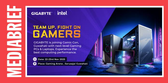 Gigabyte and Intel to showcase gaming lineup at Guwahati’s first Comic Con