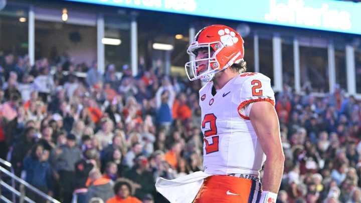 Will Cade Klubnik play in Clemson football's game vs Duke in Week 10?