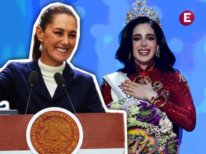 Sheinbaum celebra triunfo de Fátima Bosch en Miss Universe 2025