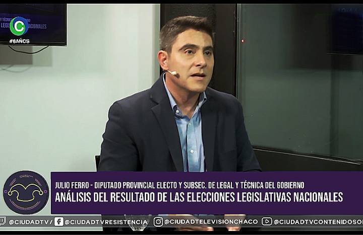 Ferro: “La Presidencia de la Cámara debe recaer en el espacio oficialista”