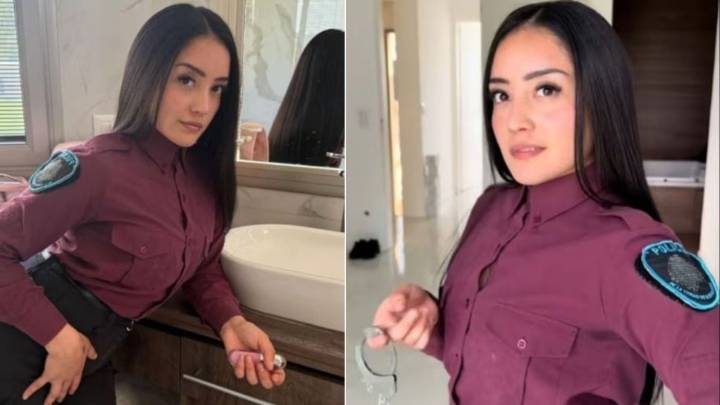 Suspenden a una oficial por hacer videos de tik tok con el uniforme policial