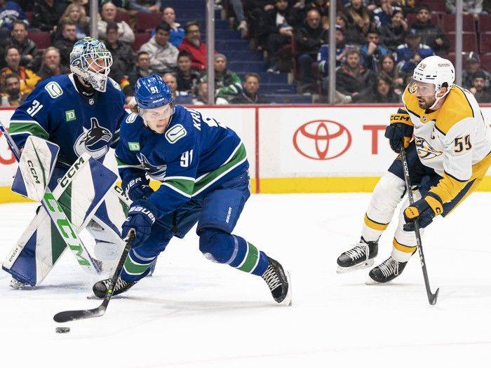 Gone with a whimper: Ex-Canuck Vitali Kravtsov heads back to KHL