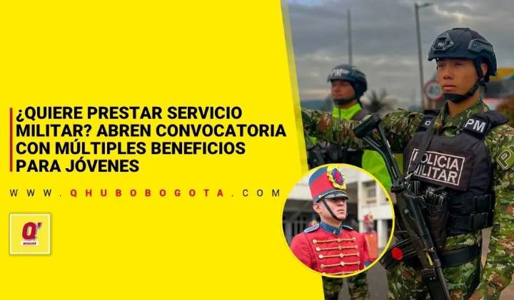 ¿Quiere prestar servicio militar? Abren convocatoria con múltiples beneficios