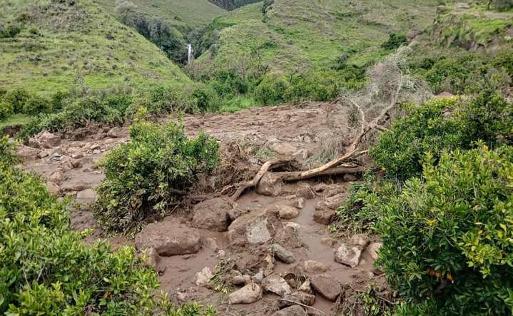 Suben a 21 los muertos por deslizamiento de tierra en Kenia causado por fuertes lluvias