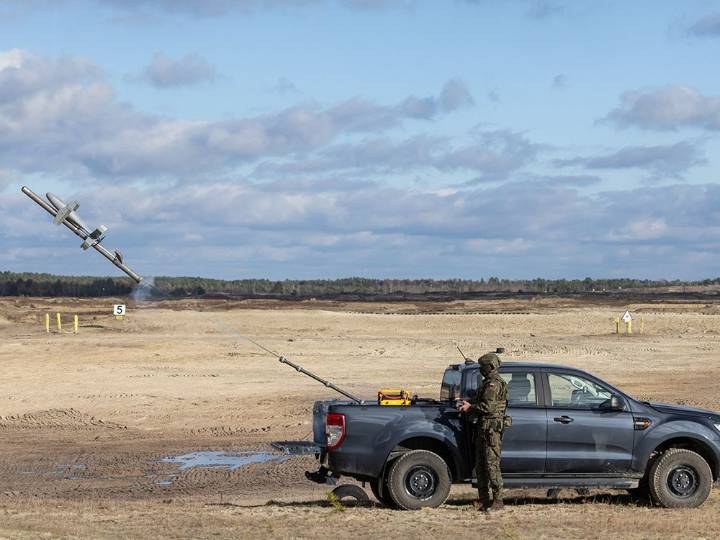 NATO tests new anti-drone systems to strengthen defences along border with Russia