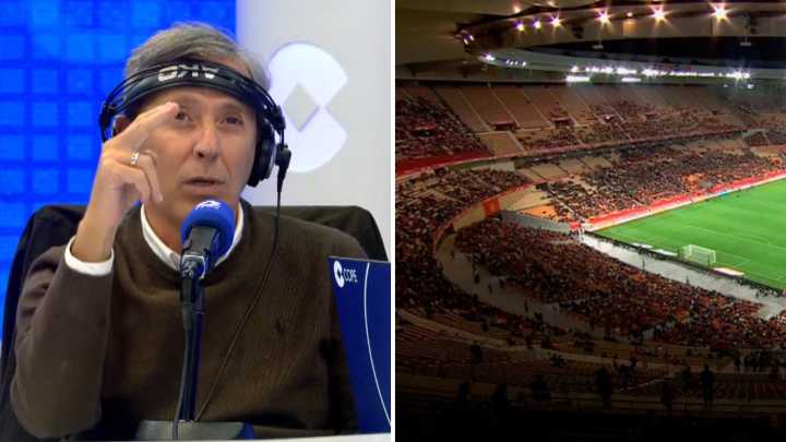 La sorpresa de Paco González al ver la diferencia de espectadores entre la selección española y el Betis en La Cartuja: "Es para reflexionar"