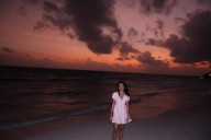 Sitara Ghattamaneni’s White Frock Steals Sea Breeze