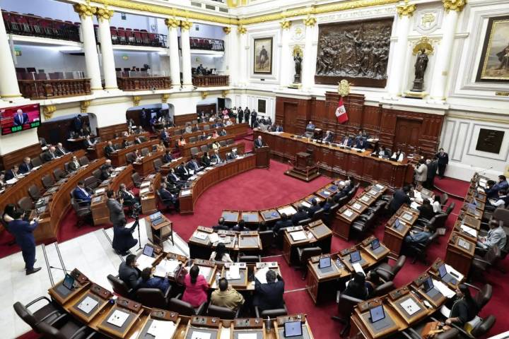 Congreso: pleno inicia exposición del dictamen de ley de presupuesto 2026