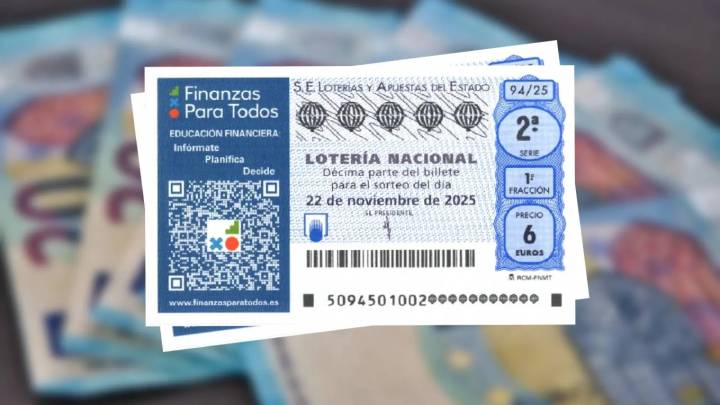 Sorteo de Lotería Nacional del sábado 22 de noviembre: resultados y premios