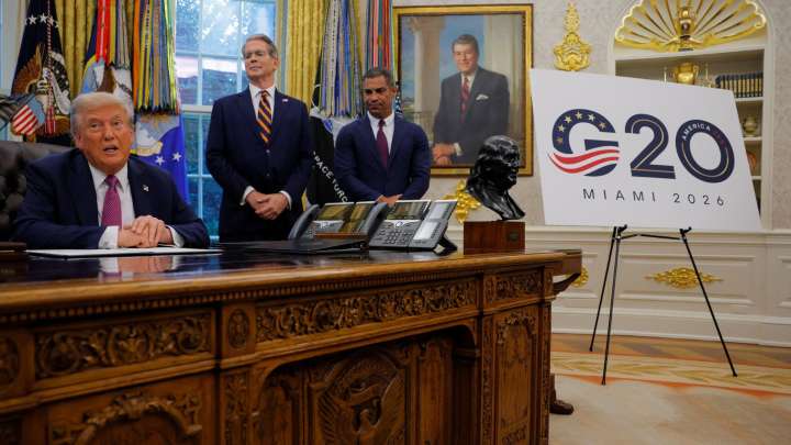 Trump U.S. G20 summit South Africa