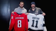 Kopitar, Ovechkin, swap jerseys after matchup