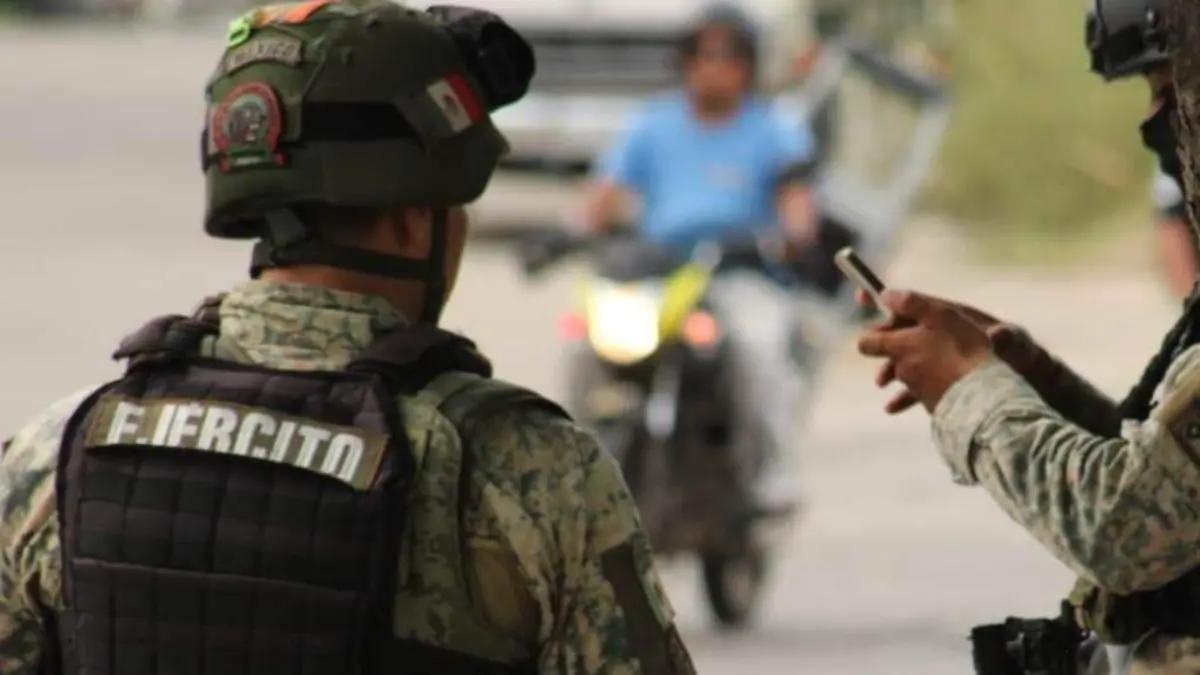 Operativo en centro de Navolato deja dos detenidos y despliegue de fuerzas federales