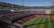 Protesta de los trabajadores del Camp Nou por las «malas» condiciones laborales