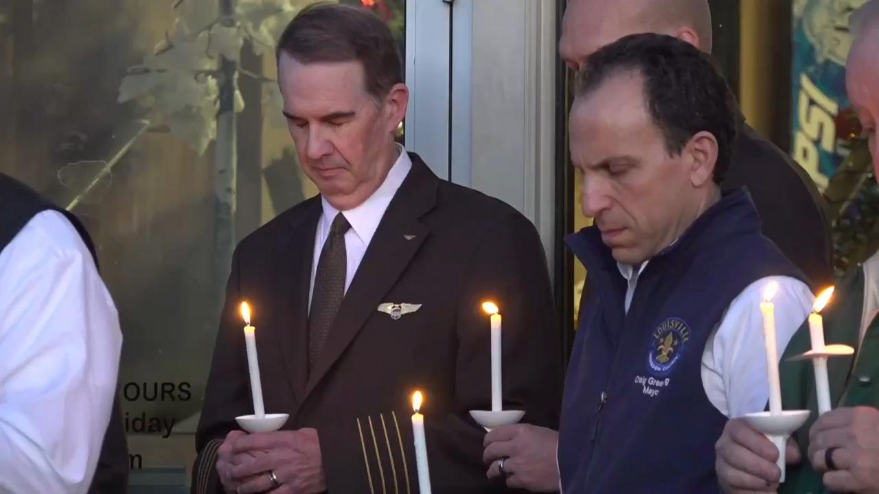 Louisville mourners gather to remember victims of UPS plane crash