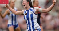 North Melbourne Kangaroos vs Melbourne Demons LIVE: Follow AFLW finals week 3 preliminary final scores, results, odds, squads and start time from Ikon Park in Carlton