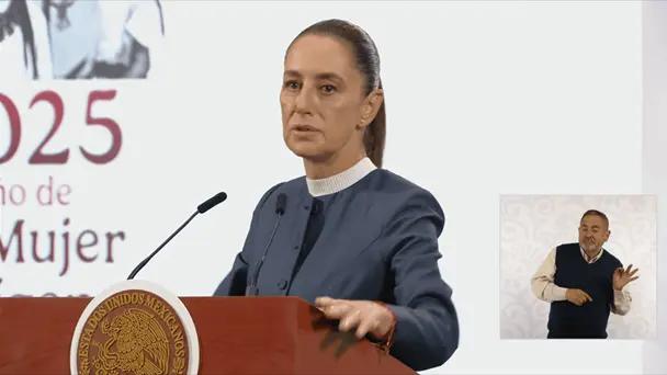 Sheinbaum sobre incendio en el Centro de Hermosillo