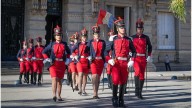 Quiénes son los Dragones de la Independencia, encargados de custodiar la Casa de Gobierno