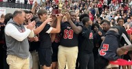 Fox 5 Visits MCHS For Presentation Of High 5 Sports Team Trophy
