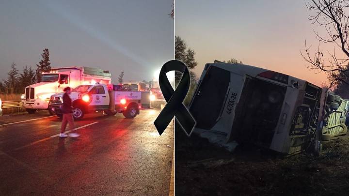 Accidente de autobús en carretera deja a 10 personas sin vida y cerca de 20 lesionados