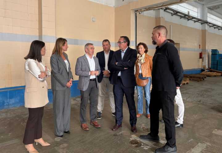 Miguel Barrachina anuncia la remodelación de la Lonja de Castellón y la fábrica de hielo