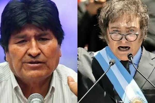 Evo Morales dijo que Milei forma parte de un “pacto” para matarlo y dio detalles de la acusación
